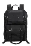 Maison Margiela Medium Backpack In Technical Fabric In Black