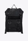 Maison Margiela Medium Backpack With Signature-stitching In Black