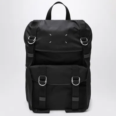 Maison Margiela Medium Black Technical Backpack