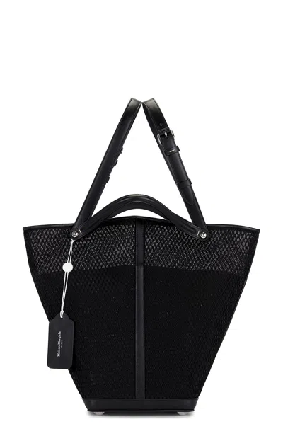 Maison Margiela Medium Dress-age Bag In Black