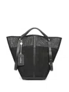 Maison Margiela Medium Dress-age Shoulder Bag In ブラック