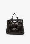 Maison Margiela Shopping Bag In Black