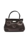 Maison Margiela Medium Glam Slam Tote Bag In Black