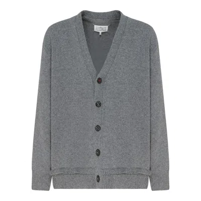 MAISON MARGIELA MAISON MARGIELA MEDIUM GREY WOOL SWEATER