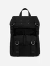 Maison Margiela Medium Backpack In Technical Fabric In Black