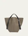 Maison Margiela Medium Dress-age Shoulder Bag In Graphiteblack
