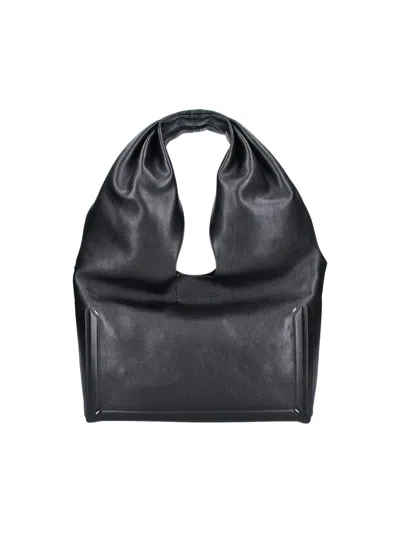Maison Margiela Medium Shoulder Bag Box In Black