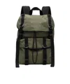 Maison Margiela Medium Tech Backpack In Brown
