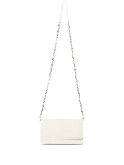 Maison Margiela Medium Wallet-on-chain Clutch In White