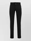 Maison Margiela Memory 5-pocket Straight-leg Jeans In Black