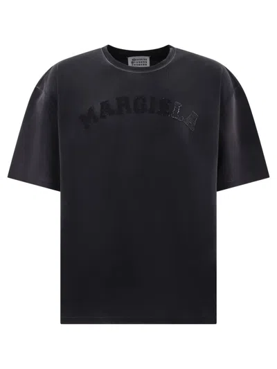 Maison Margiela "memory Of"black T-shirt For Men