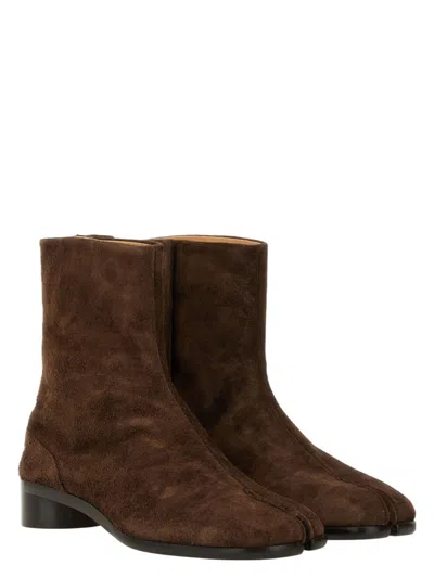 Maison Margiela Men's 30mm Tabi Ankle Boots