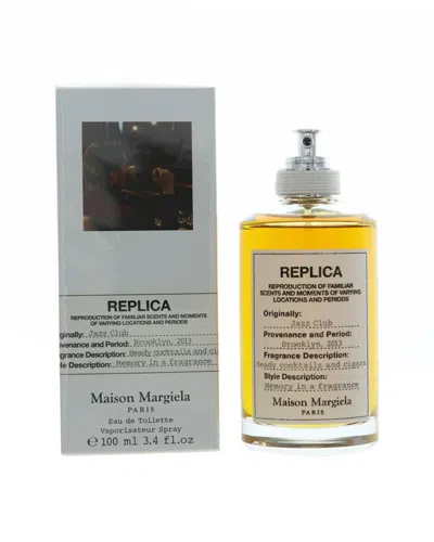 Maison Margiela Men's 3.4oz Replica Jazz Club Edt Spray In Transparent