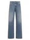 Maison Margiela Straight-leg Washed Jeans In Denim