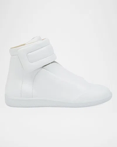 Maison Margiela Future Sneaker With Padded Ankle Strap For Men In White