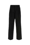 Maison Margiela British Mohair Wool Pants In Black