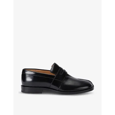 MAISON MARGIELA TABI LEATHER DERBY SHOES BLACK EUR 41 / 7 UK