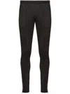 Maison Margiela Cotton Blend Trousers With Stripe Detailing In Multicolor