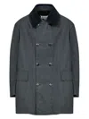 Maison Margiela Cotton Jacket In Grey