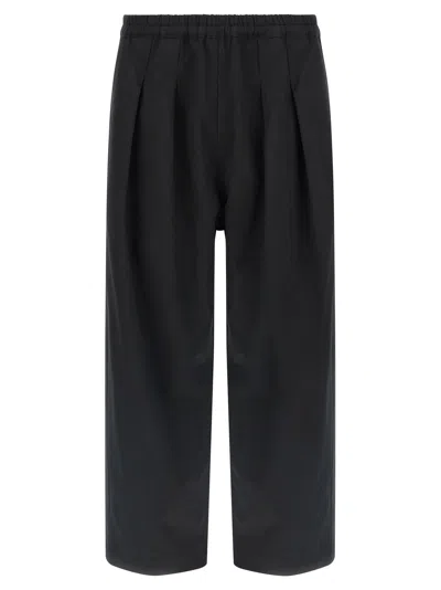 Maison Margiela Men Cotton Trousers In Black