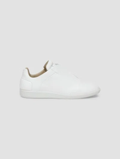 Maison Margiela Leather Future Slip-on Sneakers In White