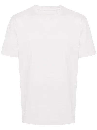 Maison Margiela Men's Grey Cotton T-shirt With Crew Neck And Short Sleeves