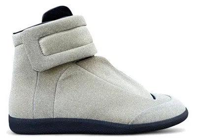 Pre-owned Maison Margiela Men's  Future High Glitter Sneakers In Gold