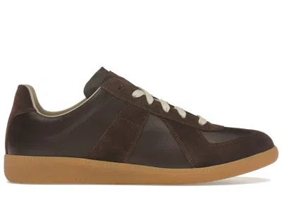 Pre-owned Maison Margiela Men's  Replica Sneakers In Brown
