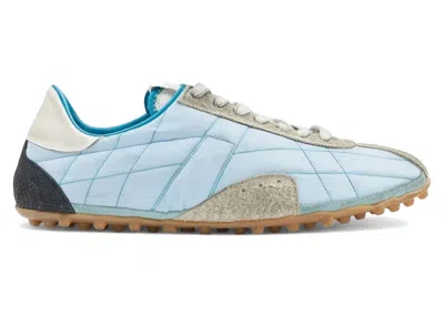 Pre-owned Maison Margiela Men's  Sprinters Low Sneakers In Blue Shades/white/grey In Multi
