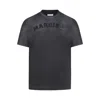 Maison Margiela Gray Heavy T-shirt In Dark Grey