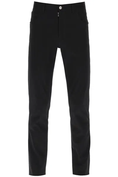 Maison Margiela Straight Jeans In Black