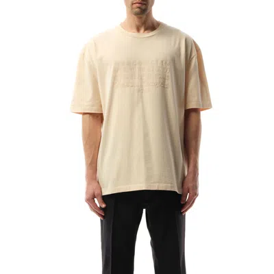 MAISON MARGIELA MEN'S MEMORY OF LOGO HEAVY T-SHIRT