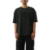Maison Margiela Men's Memory Of Logo Heavy T-shirt In Washed Black