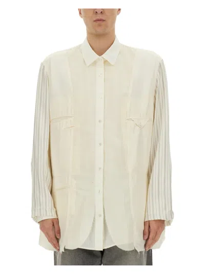 Maison Margiela Men's Mohair Jacket In Neutral