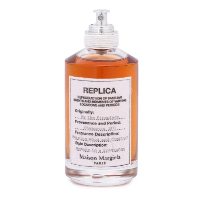 Maison Margiela Men's Replica By The Fireplace Edt Spray 3.4 oz Fragrances 3614270562112 In Orange / Pink