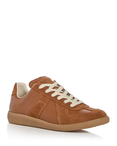 MAISON MARGIELA MEN'S REPLICA LOW TOP SNEAKERS