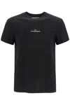 Maison Margiela Distorted Logo T-shirt In Black