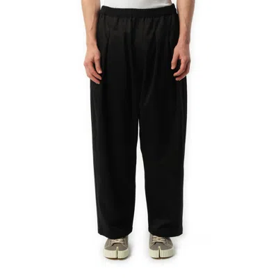 Maison Margiela Men's Stone Washed Relax Chinos In Black