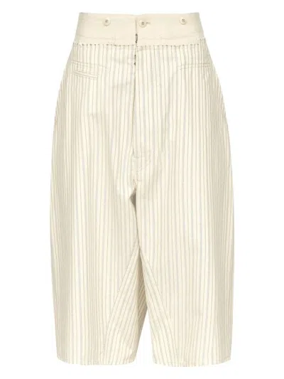 Maison Margiela Men's Striped Shorts