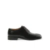 Maison Margiela Brown Tabi Lace-up Oxfords In Black