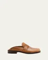 Maison Margiela Brown Mule Loafer In Brown
