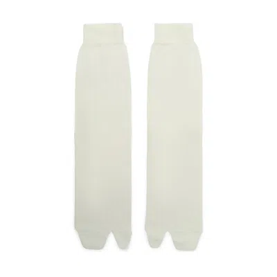 Maison Margiela Men's Tabi Socks In White
