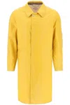 Maison Margiela Trench Coat In Yellow