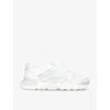 MAISON MARGIELA MAISON MARGIELA MEN'S WHITE 50-50 LEATHER LOW-TOP TRAINERS