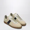 Maison Margiela Replica Leather And Suede-trimmed Twill Sneakers