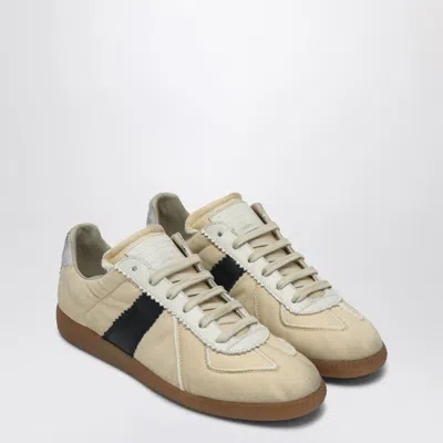 MAISON MARGIELA MEN'S YELLOW/ VINTAGE LOW TOP SNEAKER REPLICA