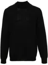 Maison Margiela Merino-wool Sweater In Black
