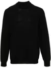 Maison Margiela Merino-wool Sweater In Black