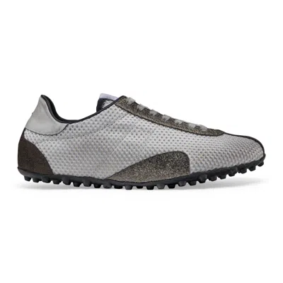 Maison Margiela Timeless Leather Sneakers For Men In White