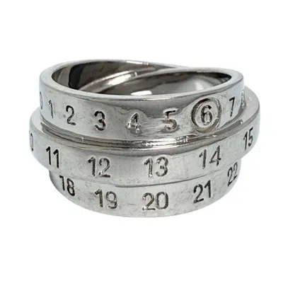Pre-owned Maison Margiela Metal Band Ring ()